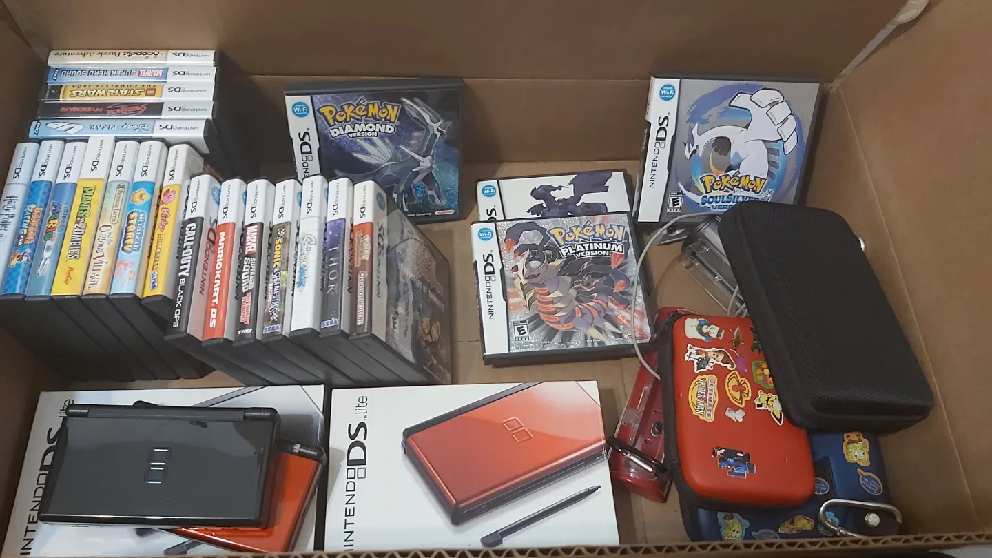 DS X 2 and Games Lot