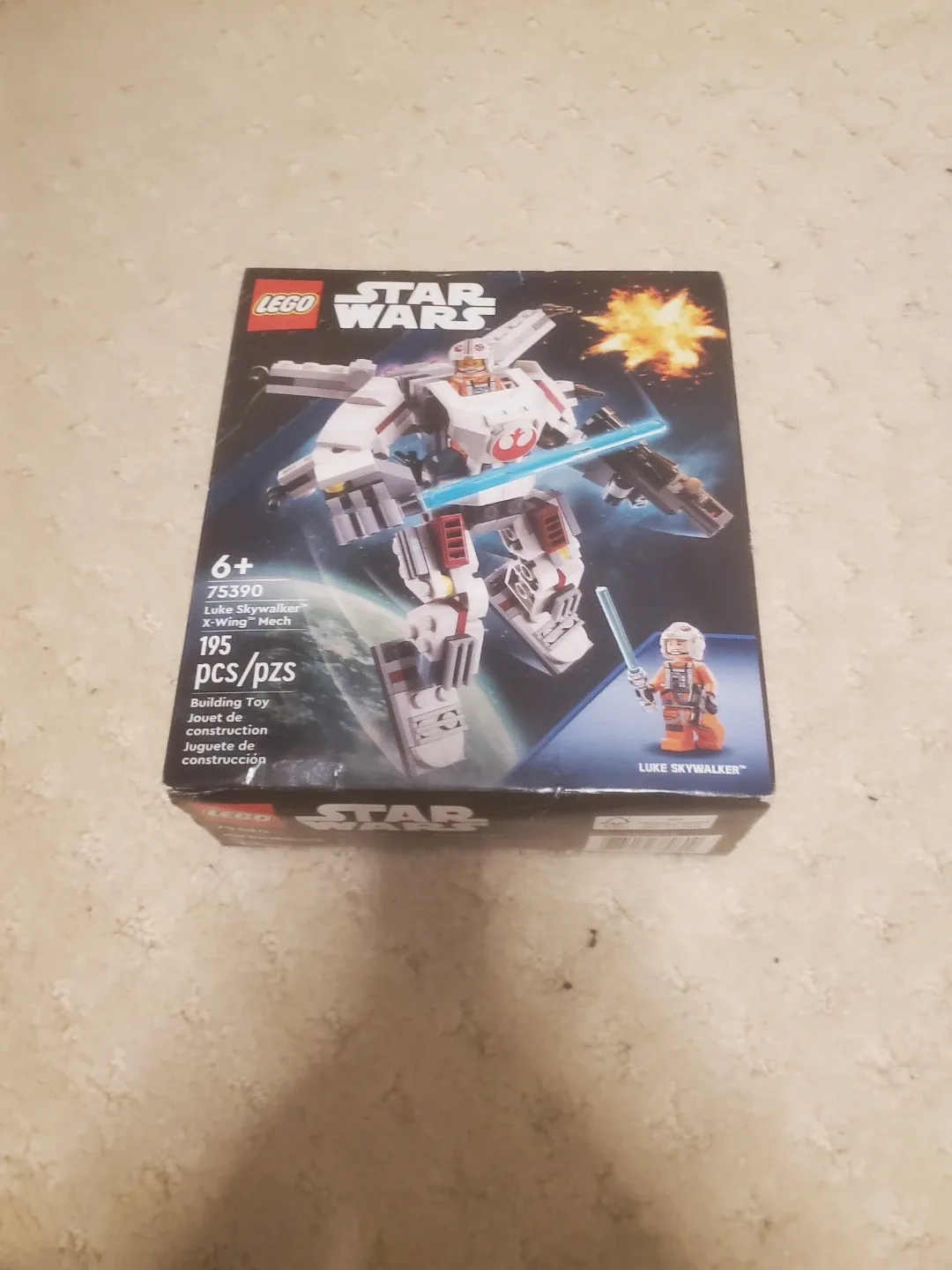 New LEGO Star Wars Luke Skywalker X-Wing Mech 75390