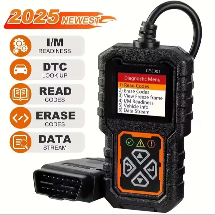 CY3001 Car OBD2 Scanner - Newest 2025 Model! image indicator(7)