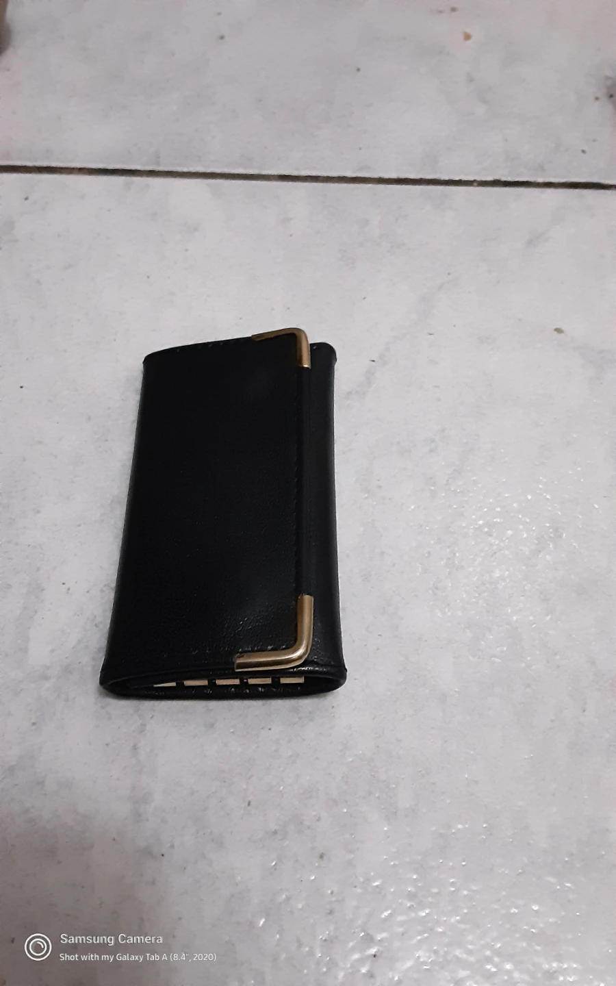 Black Leather Key Holder - photo 3