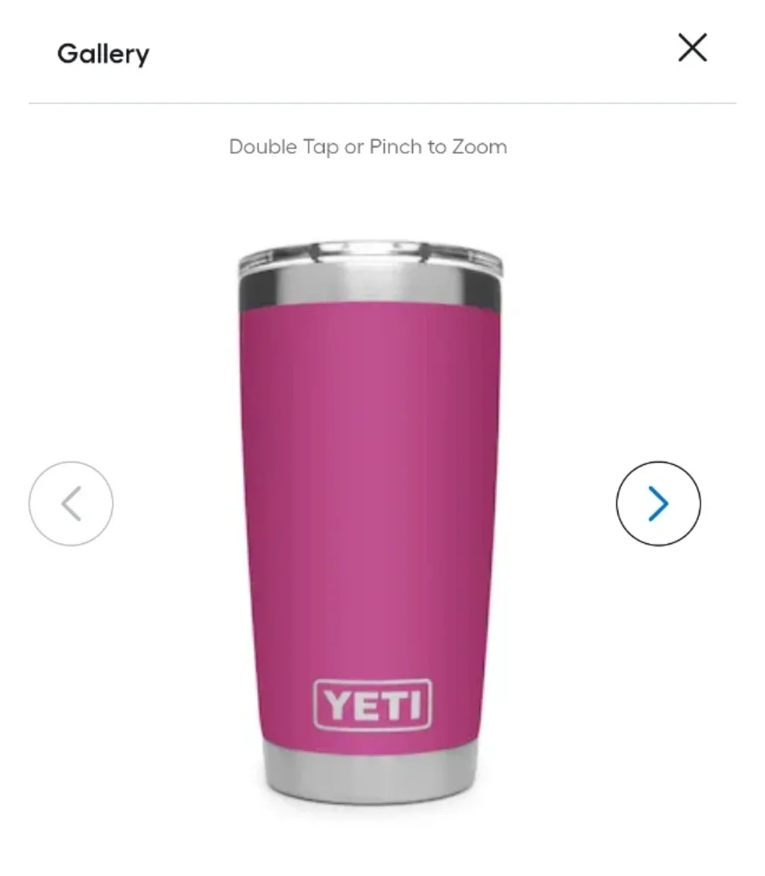 YETI 2 Rambler 20oz Tumbler -  pink & Kaki -#Cleanout image indicator(4)