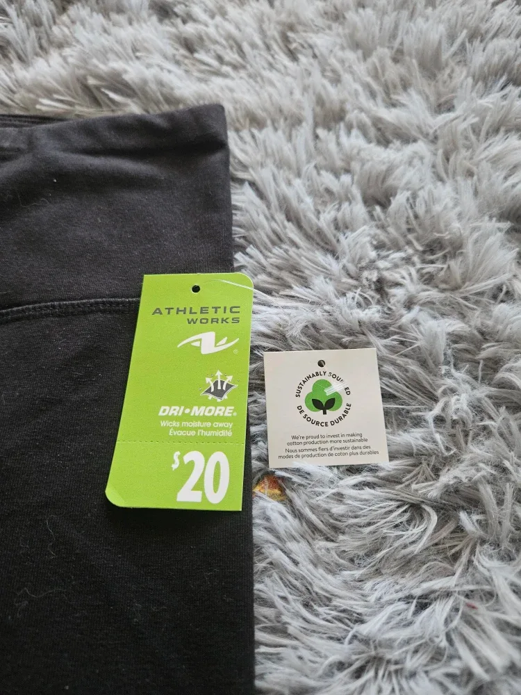 Athletic Works Black Yoga Pants - XXL New with Tags image indicator(2)