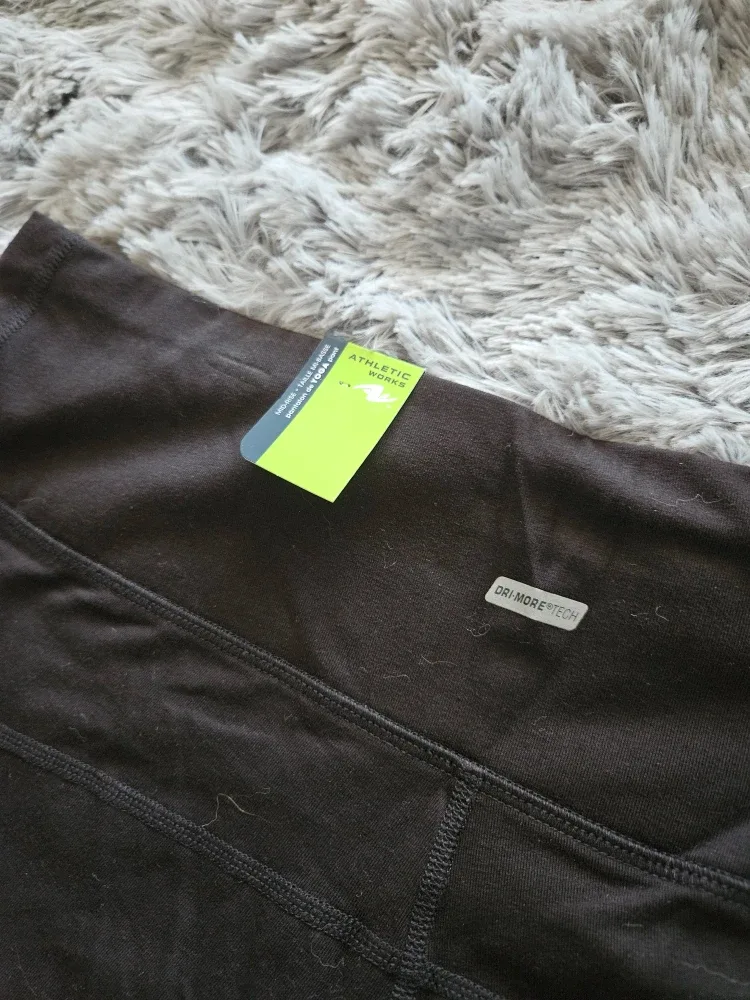 Athletic Works Black Yoga Pants - XXL New with Tags image indicator(6)