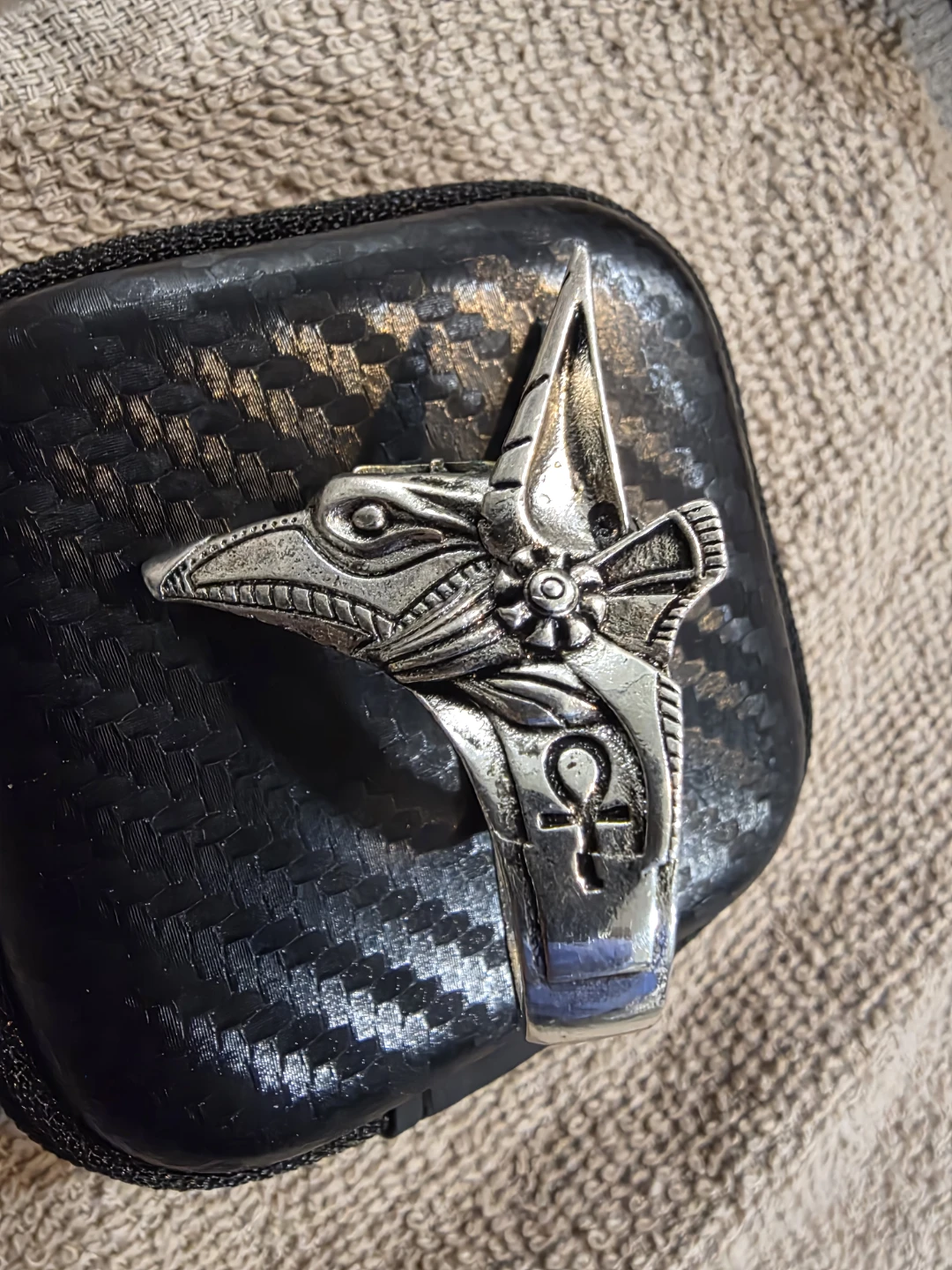 Anubis Ring - Silver Colour