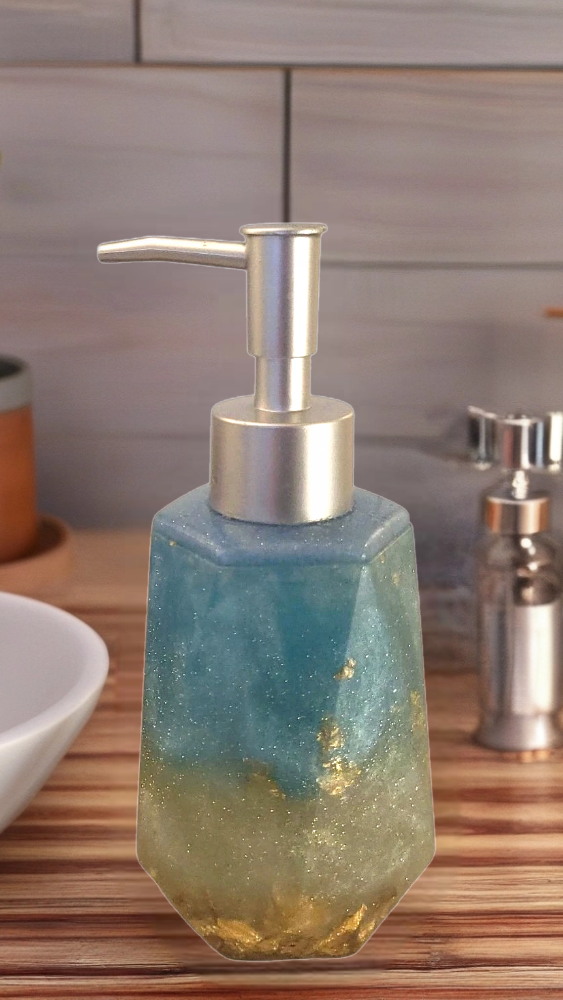 Handmade Resin Soap Dispenser - photo 3
