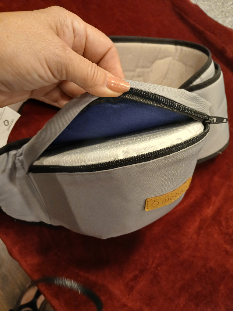 Aiebao Hip Seat Carrier - Grey - photo 2
