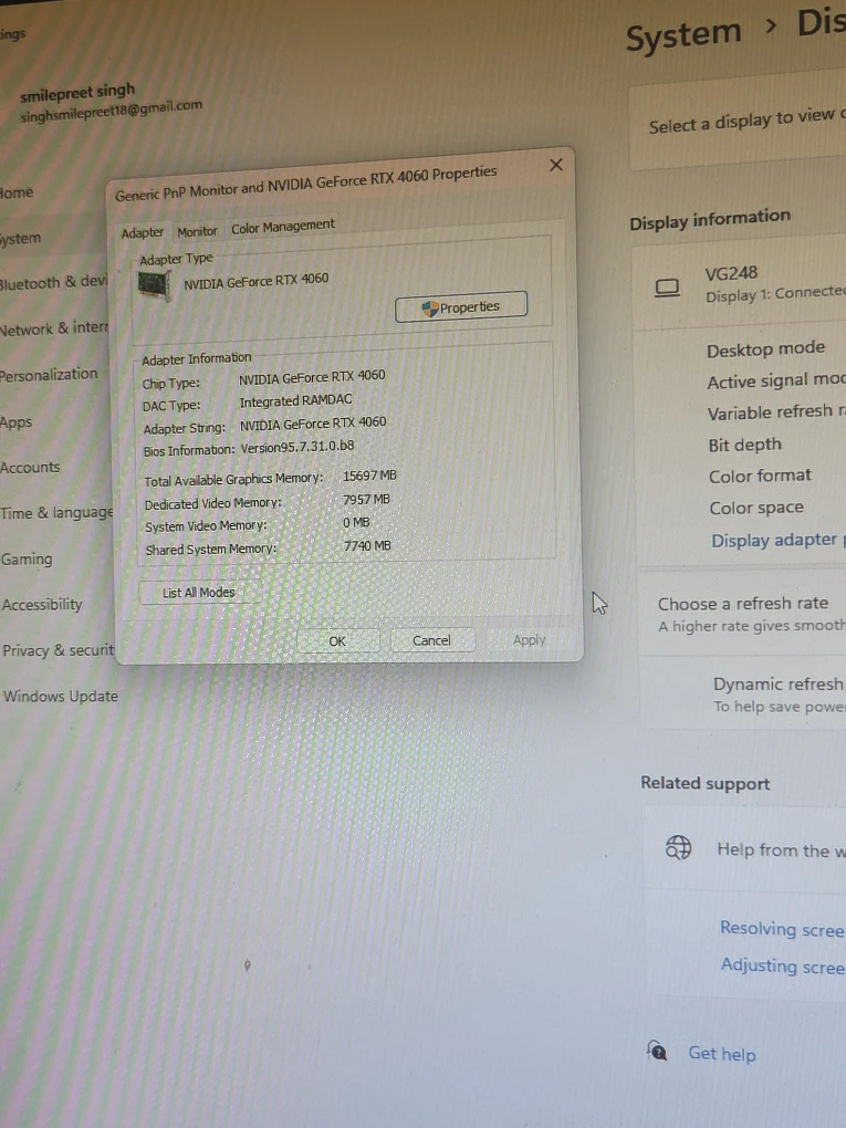 Gaming PC, RTX 4060 16gb ram - photo 2