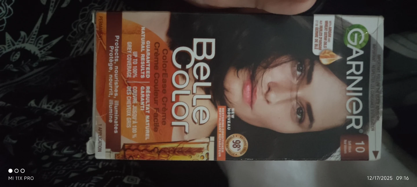 Garnier Belle Color 10 Soft Black
