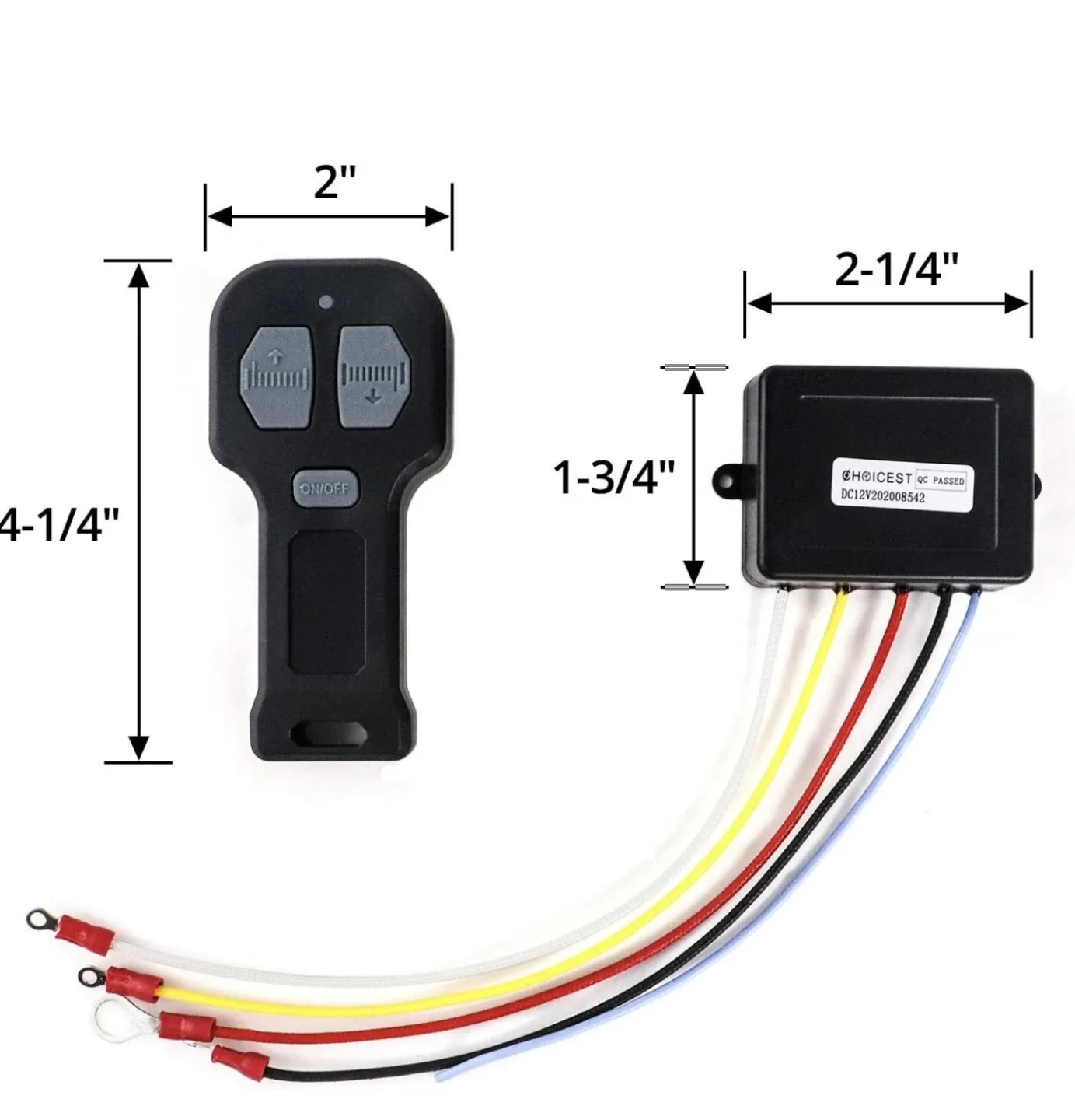 Wireless Winch Remote Control Kit