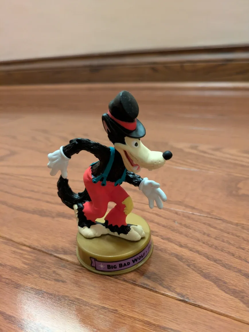Disney Big Bad Wolf Figurine - 1933 #cleanout