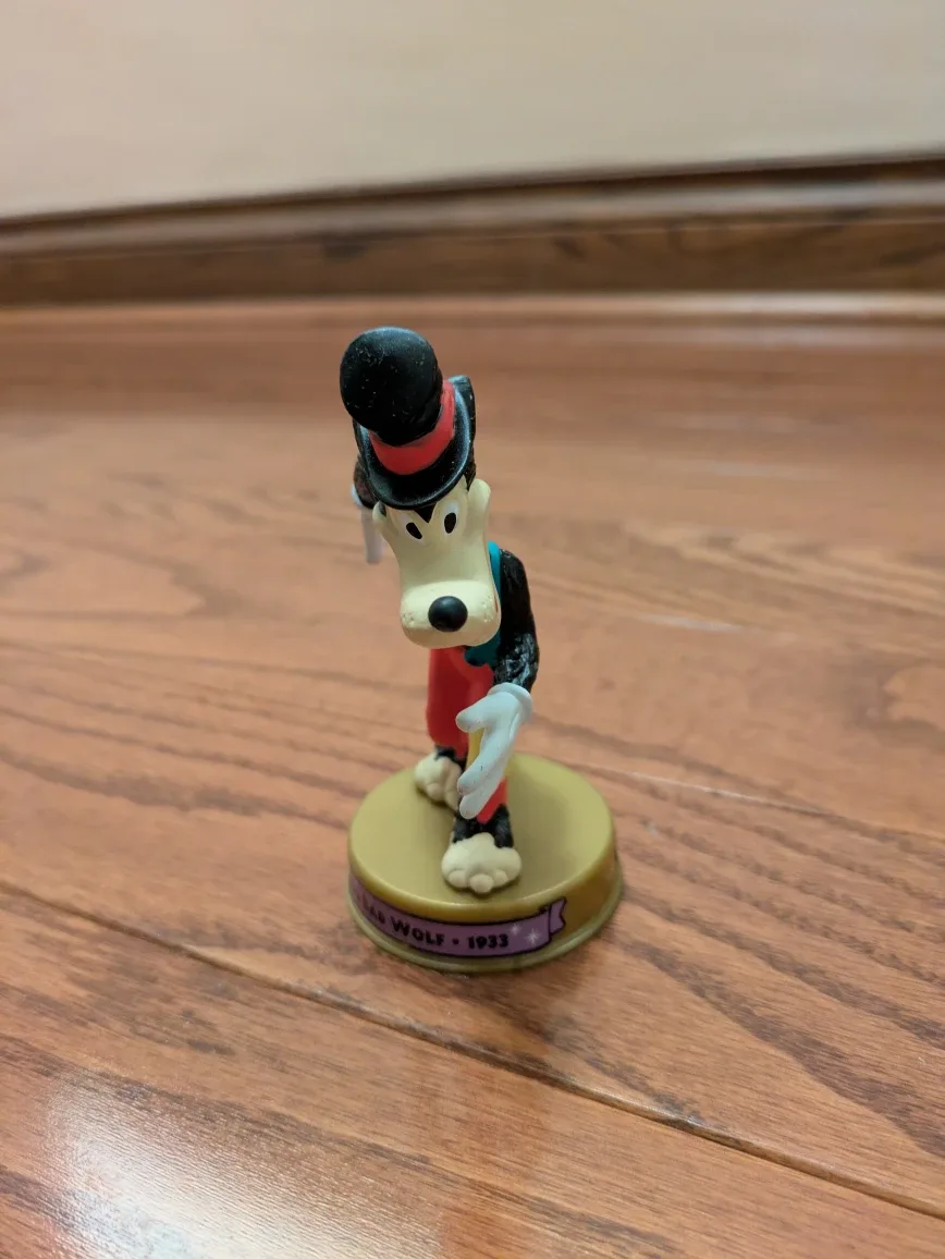 Disney Big Bad Wolf Figurine - 1933 #cleanout image indicator(2)