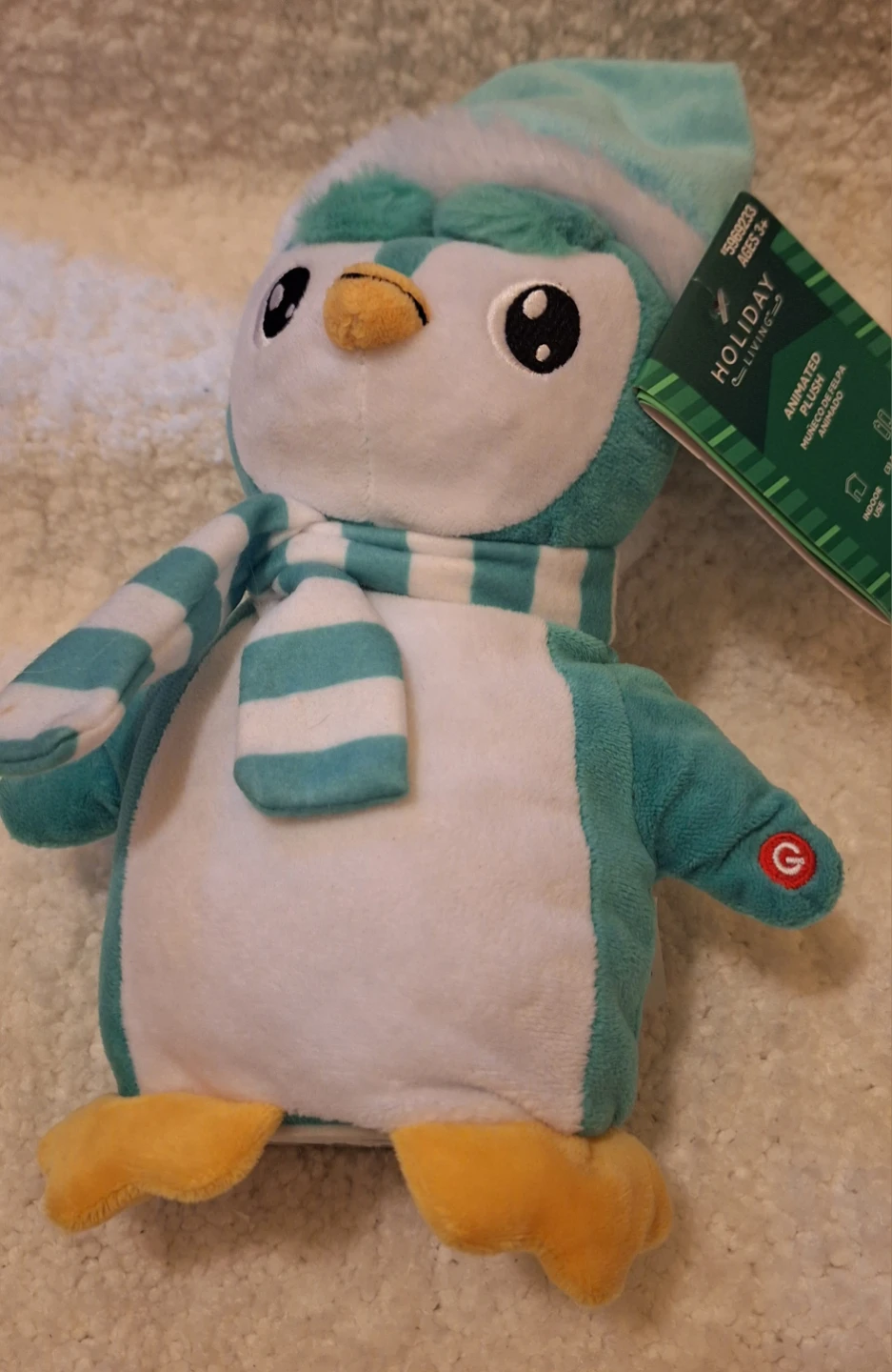 Holiday Living Animated Penguin Plush Toy - photo 2
