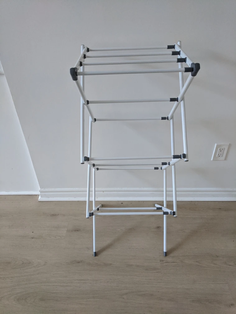 Adjustable Folding Clothes Drying Rack - photo 2