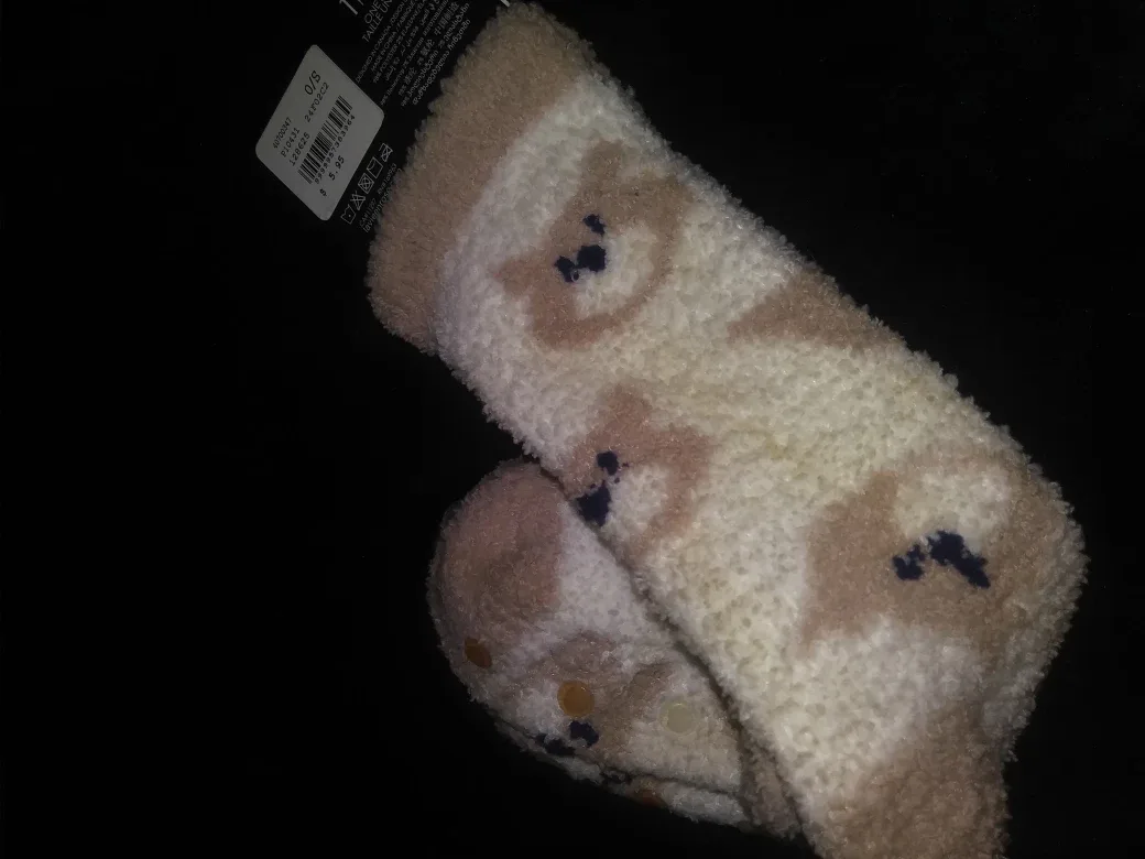 New la vie en rose slipper socks