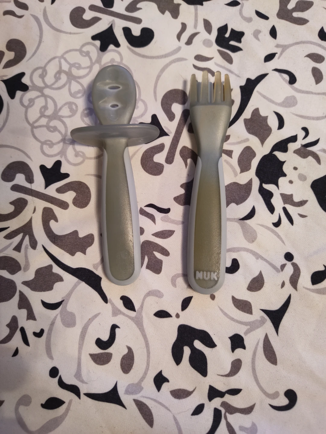 #gifting NUK Baby Fork and Spoon Set