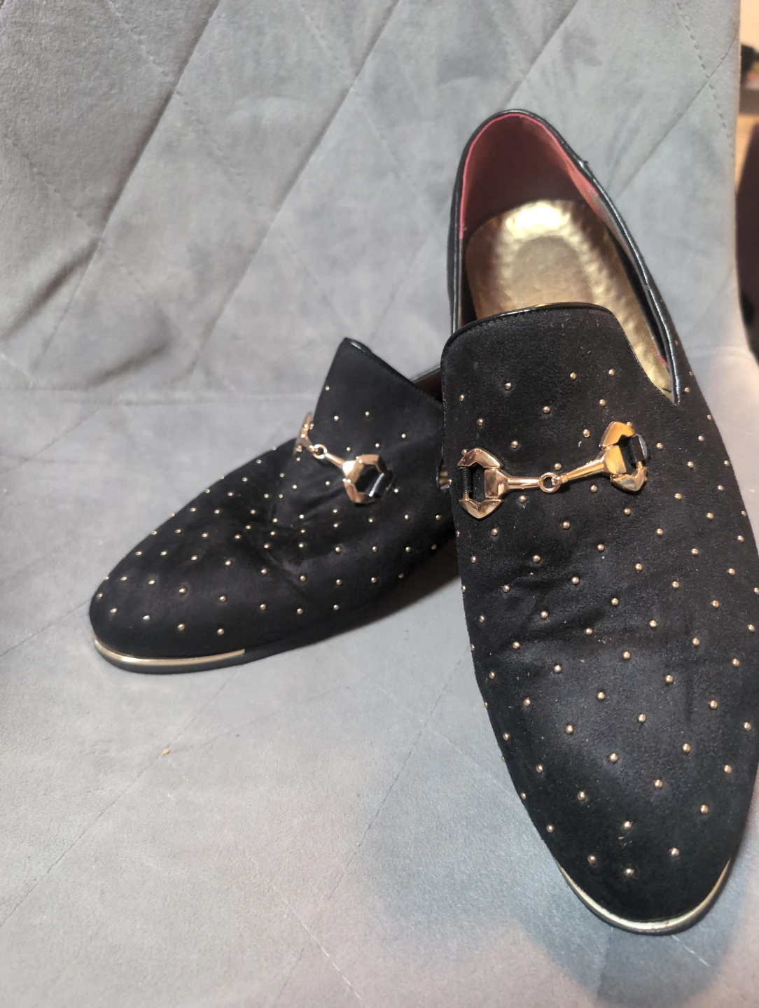 Men's Black Dress Loafers - photo 2
