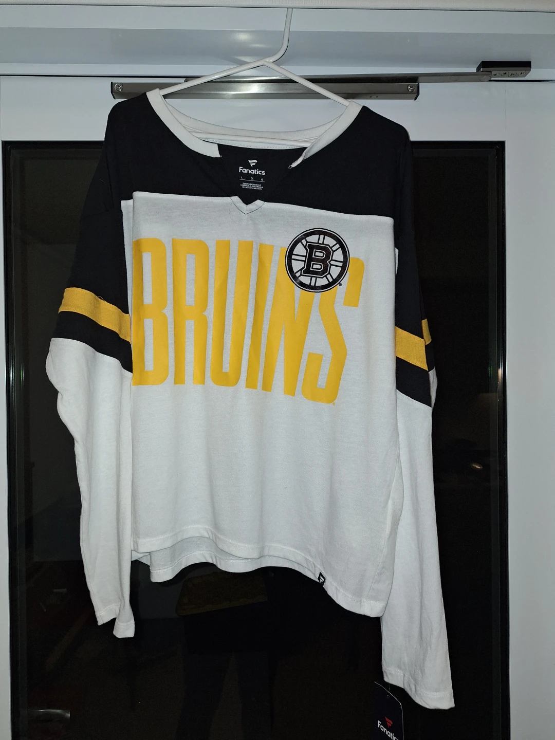 Fanatics Boston Bruins Long Sleeve - Large - photo 2