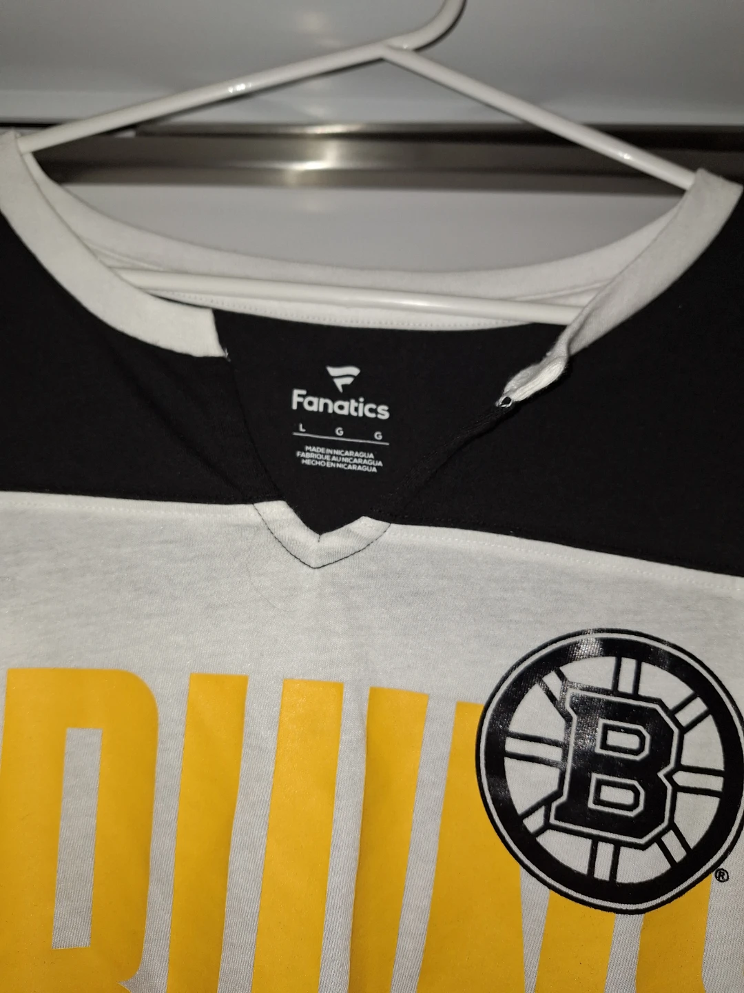 Fanatics Boston Bruins Long Sleeve - Large - photo 4