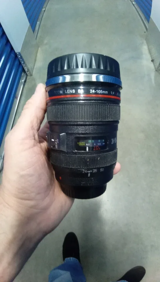 Canon EF 24-105mm Lens Travel Mug. #Cleanout image indicator(2)