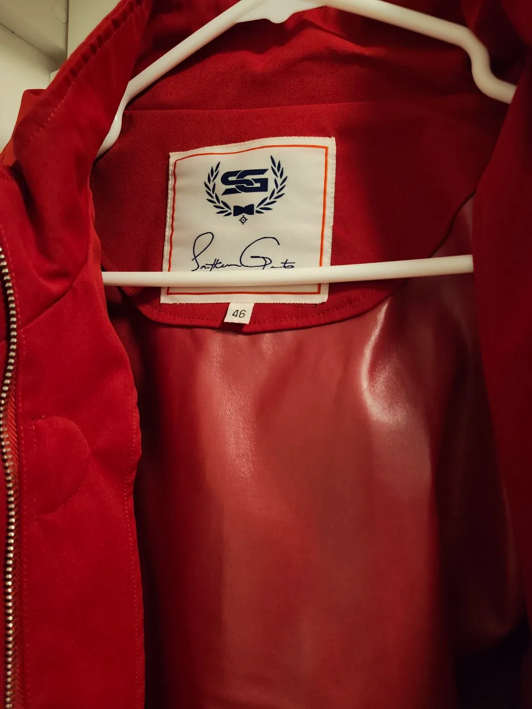 Southern Gents Red Hooded Coat Size 46 image indicator(2)