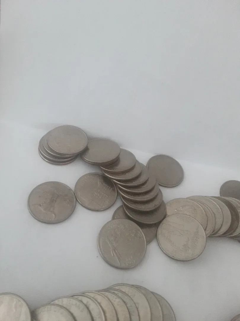 58 x usa .25 cent states and territory coins circulated $50.00 image indicator(5)