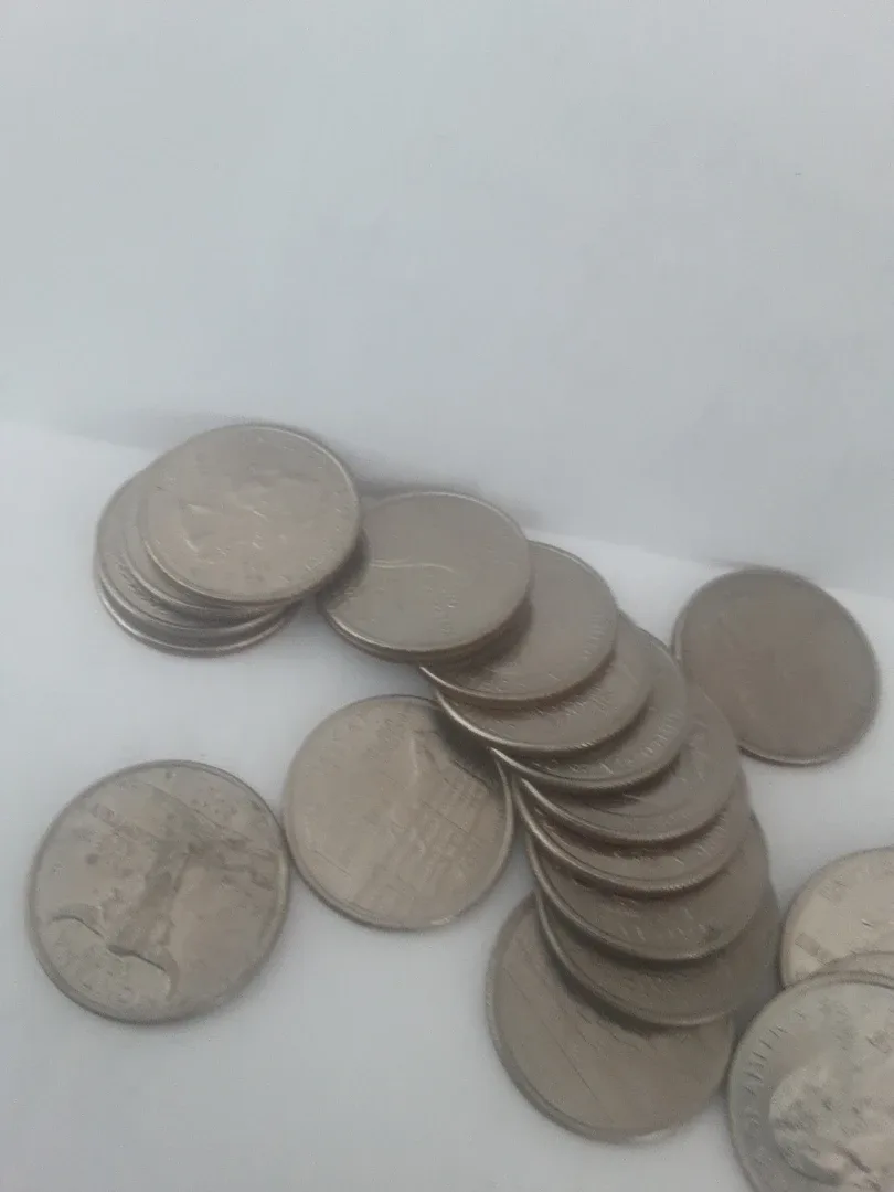 58 x usa .25 cent states and territory coins circulated $50.00 image indicator(7)