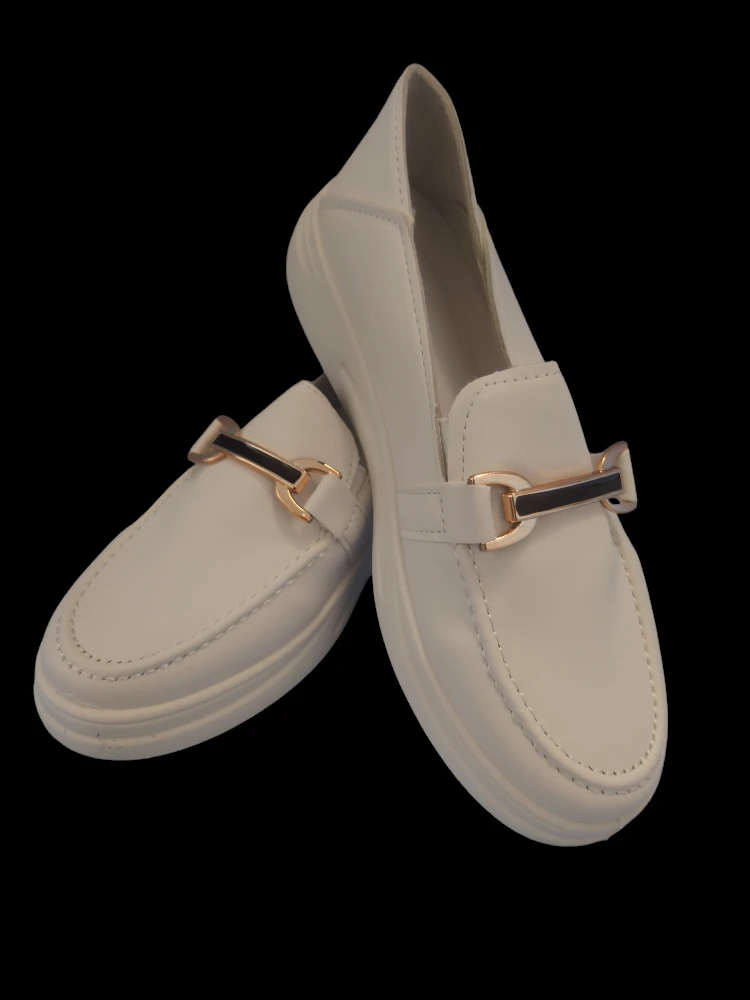 White Loafers - Size 35/36/37/38