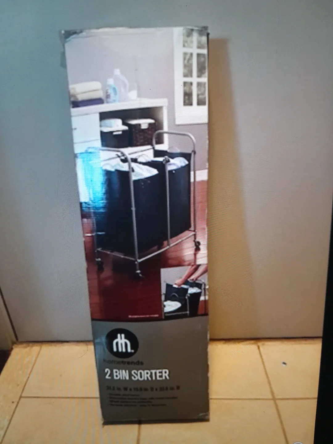 hometrends 2 Bin Sorter - New in Box