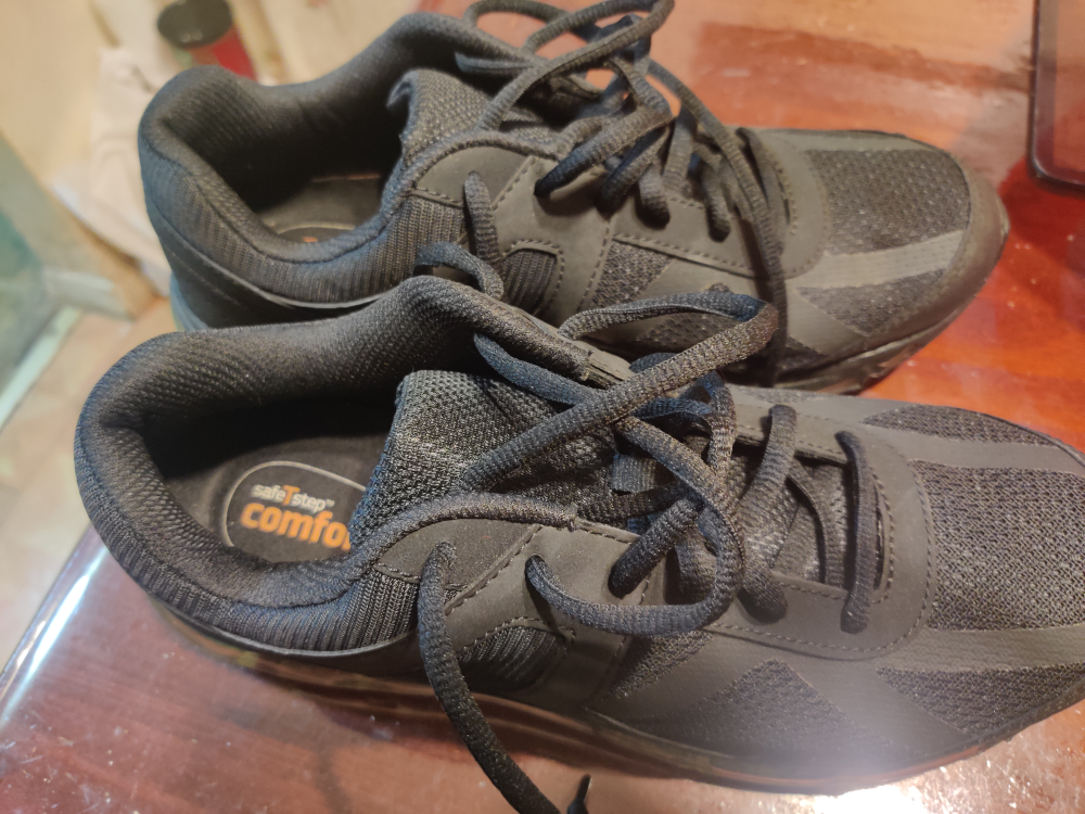 Safe Step Black Work Shoes - Size 11 - photo 2