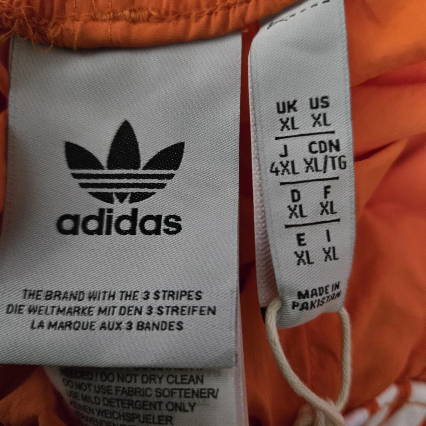 Adidas Orange Shorts - Size XL - photo 4