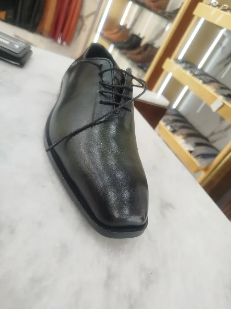 Black Leather Dress Shoes