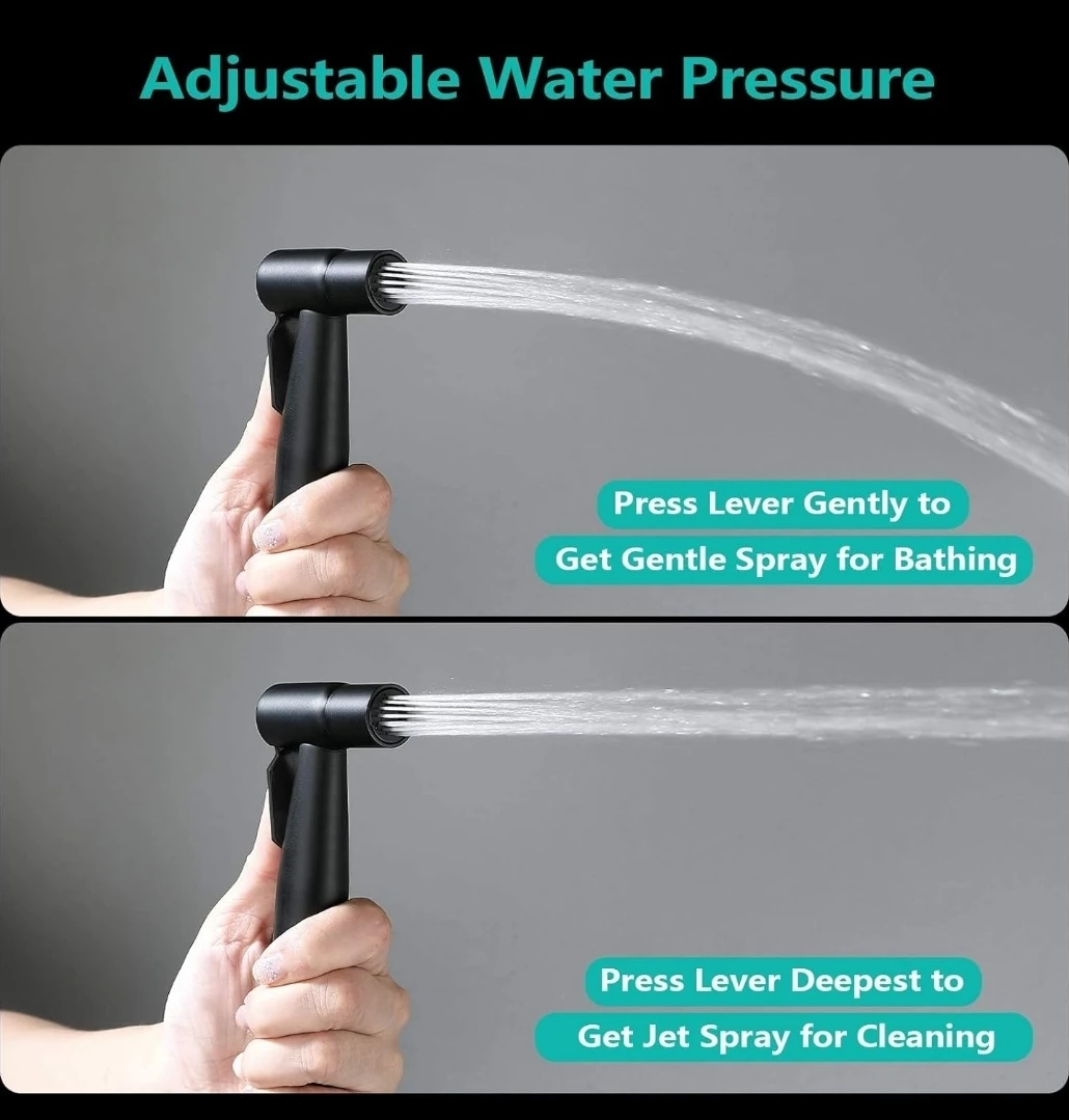 BARROCK Bidet Sprayer - Matte Black - photo 4