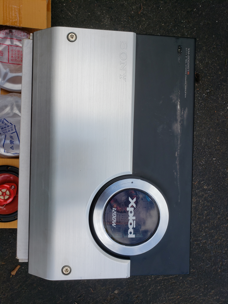 Infinity Reference Sub + Sony GTR Series Amp - Clean Bass Setup - photo 2