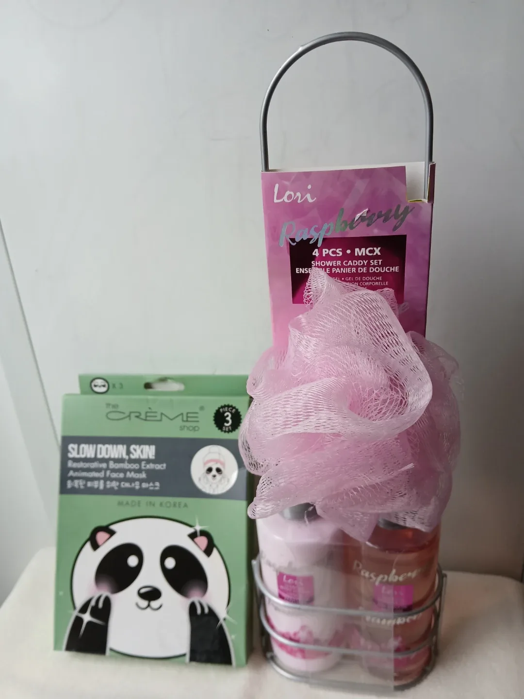 Giftable. The Crème Shop & Lori Raspberry Set available.