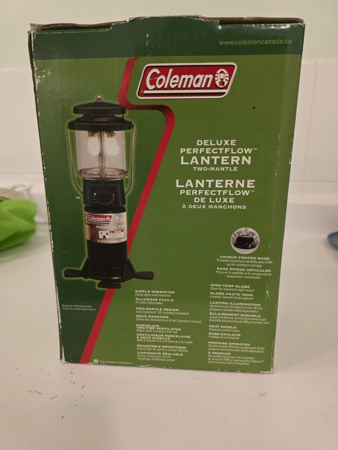 Coleman 1 Mantle Classic Naphtha Adjustable Lantern