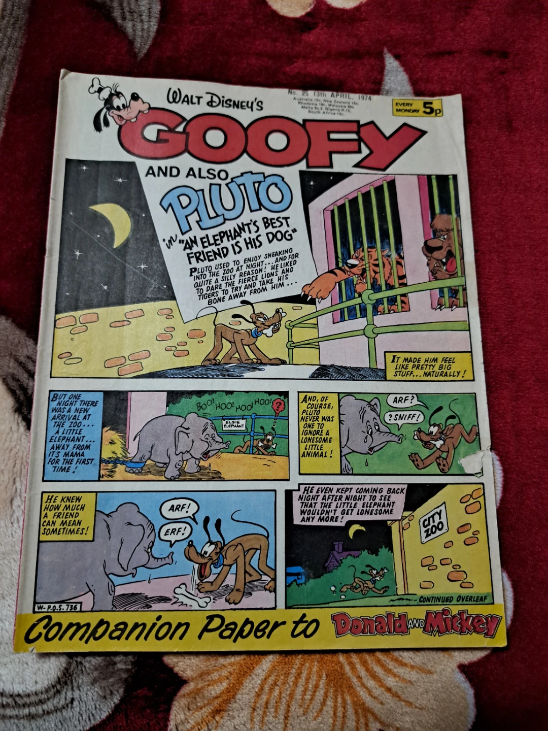 Walt Disney's Goofy and Pluto Comic Book