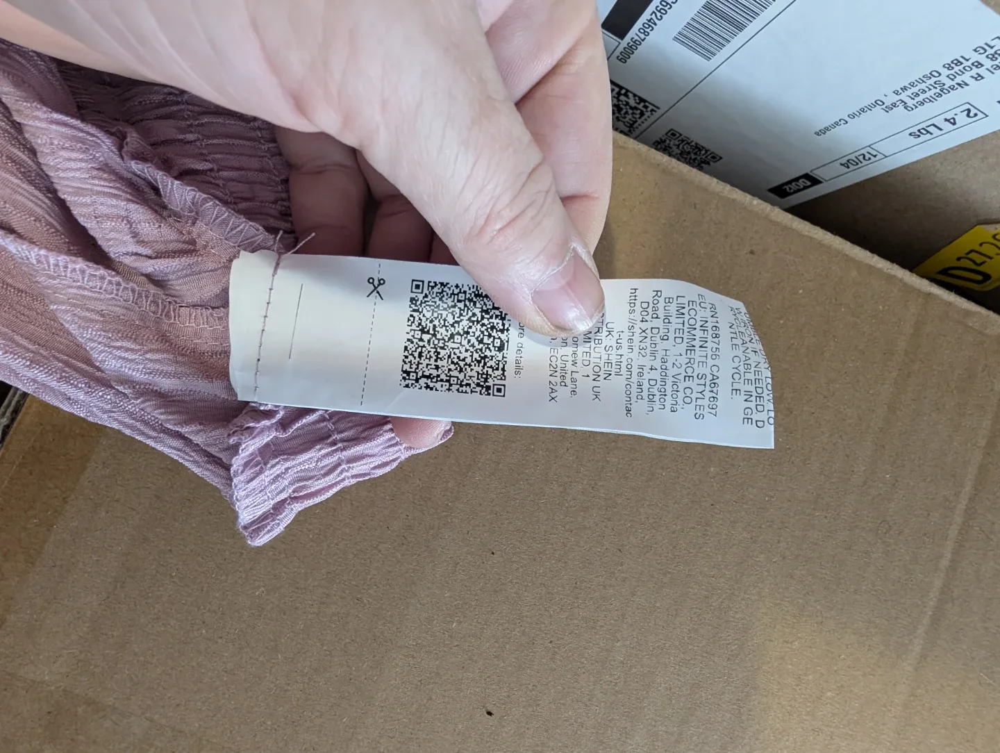 Shein Pink Wide Leg Pants - 1XL image indicator(4)