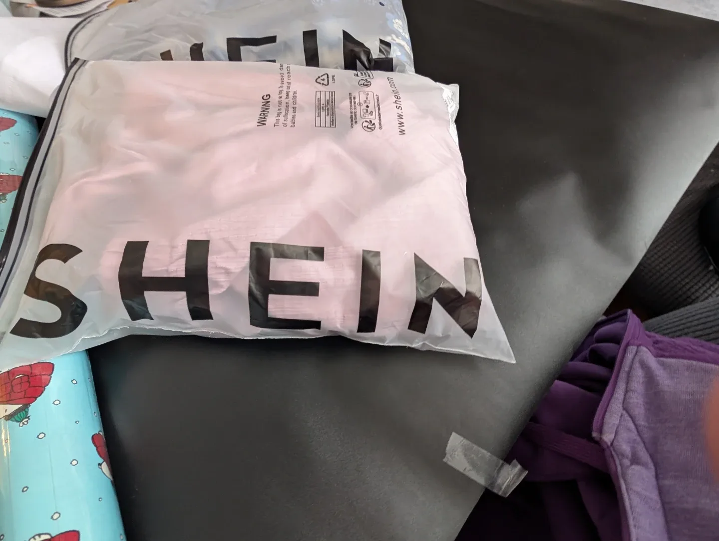 Shein Pink Wide Leg Pants - 1XL image indicator(5)