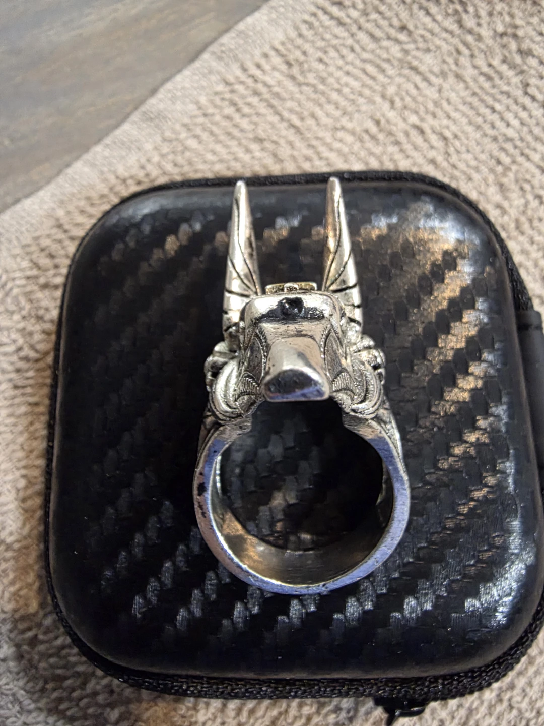 Anubis Ring - Silver Colour - photo 3