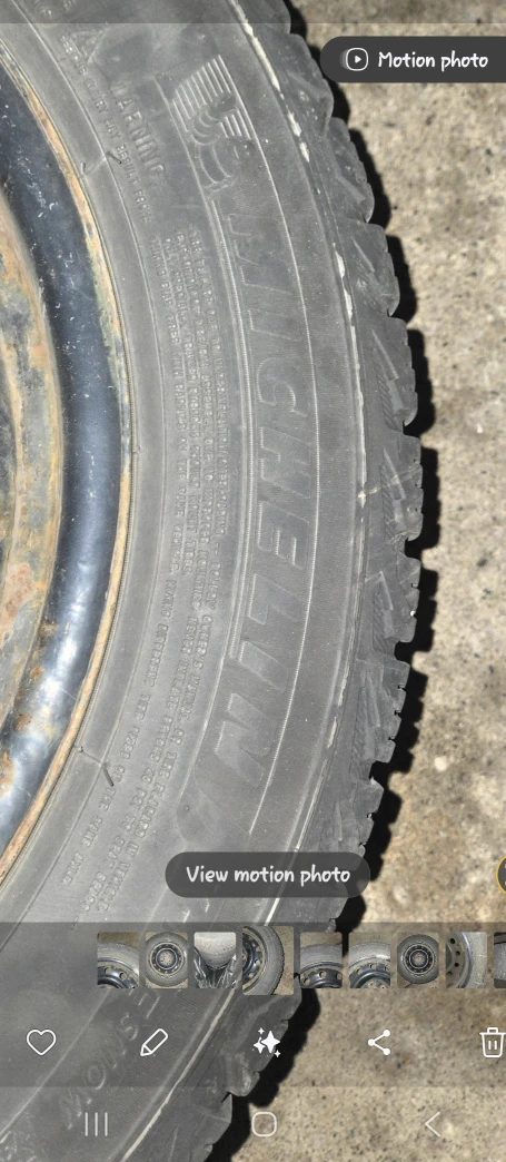 Michelin Winter Tire 205/55R 16 - photo 5