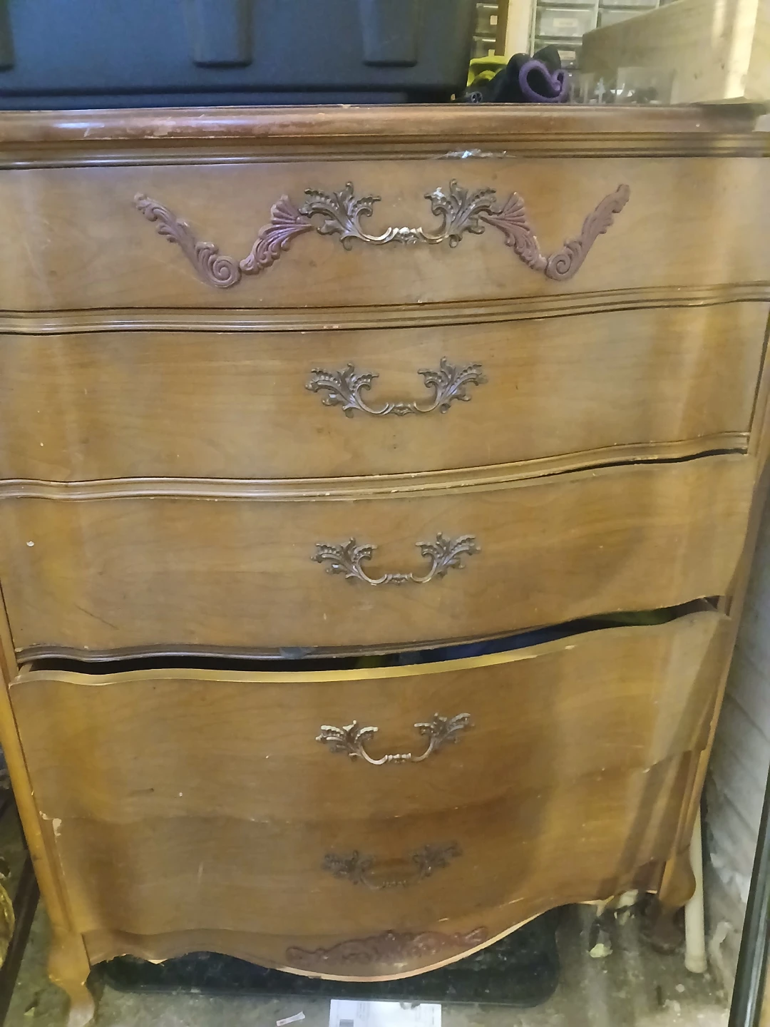 Vintage Wooden Dresser