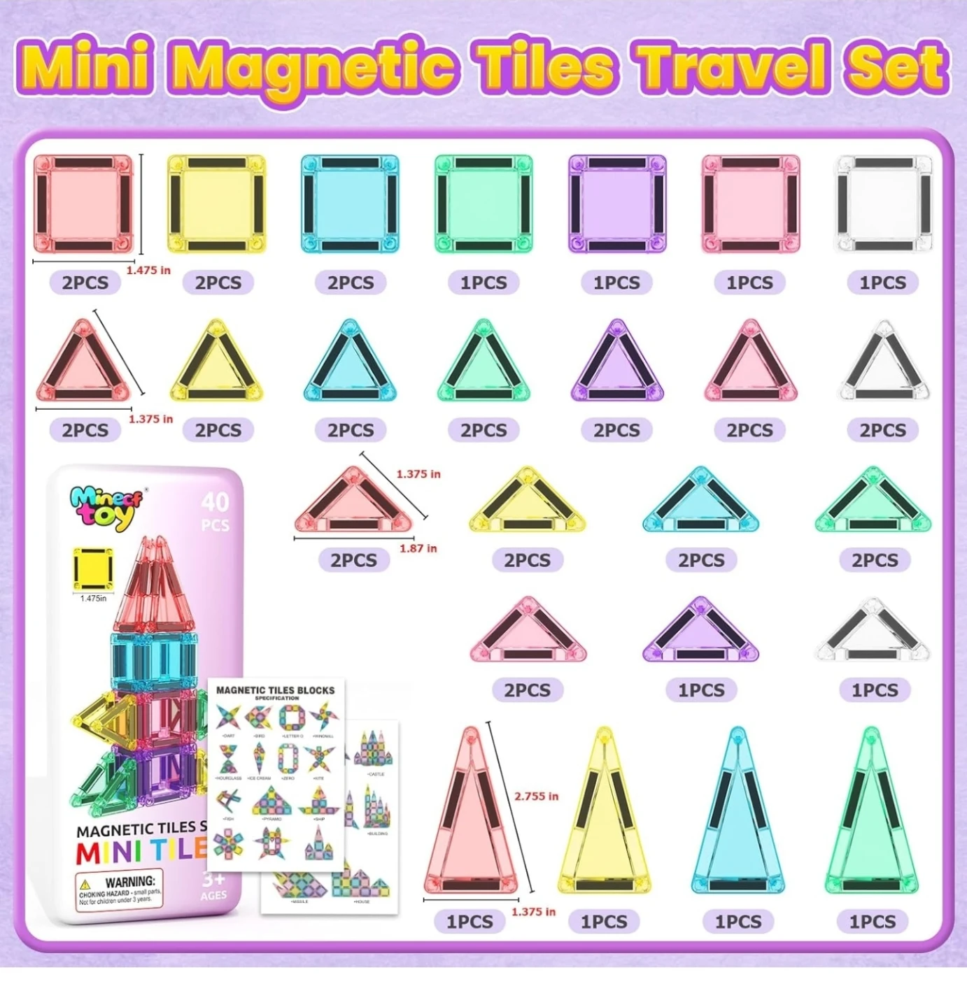 Magnetic Tiles Mini Travel - photo 3