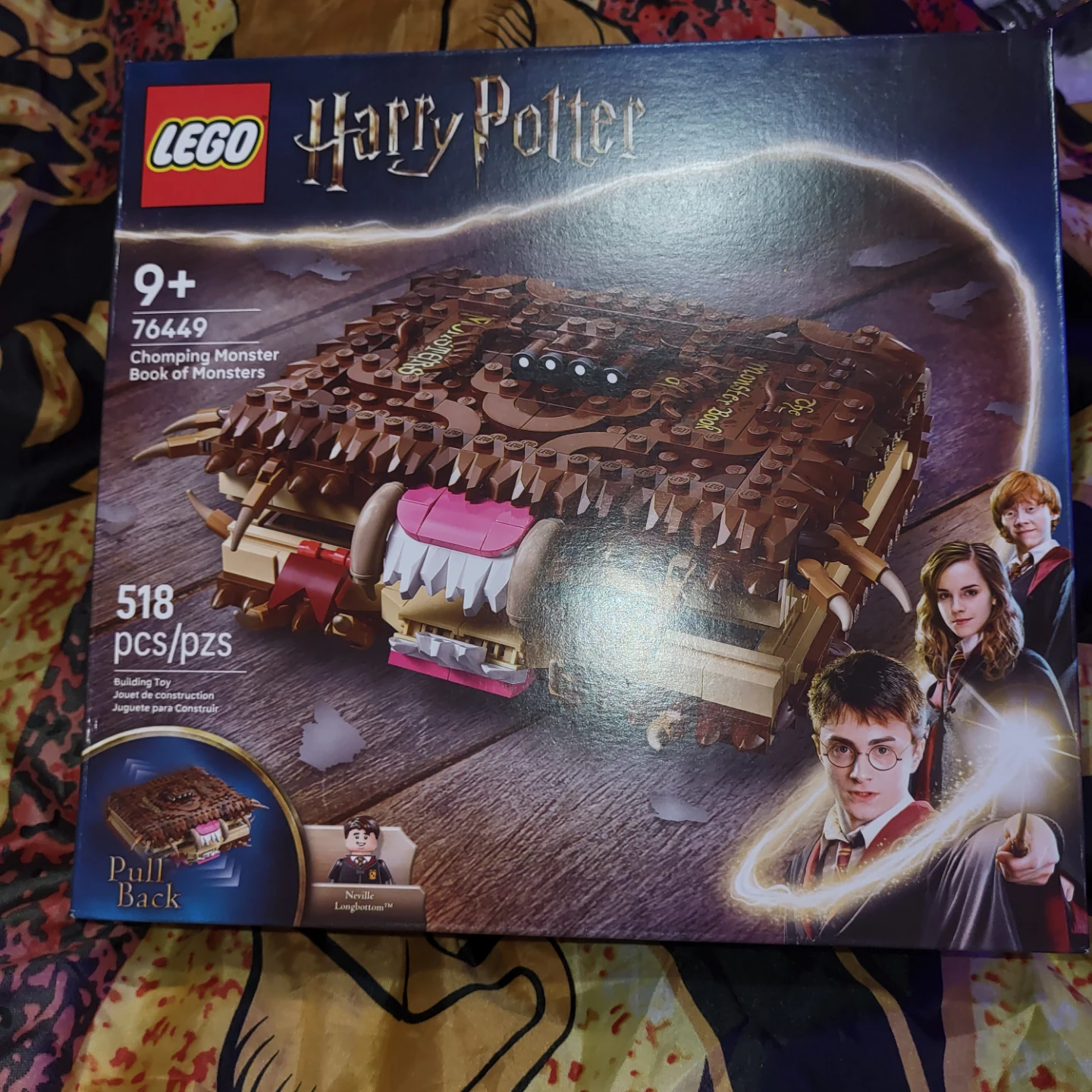 LEGO Harry Potter Chomping Monster Book of Monsters 76449