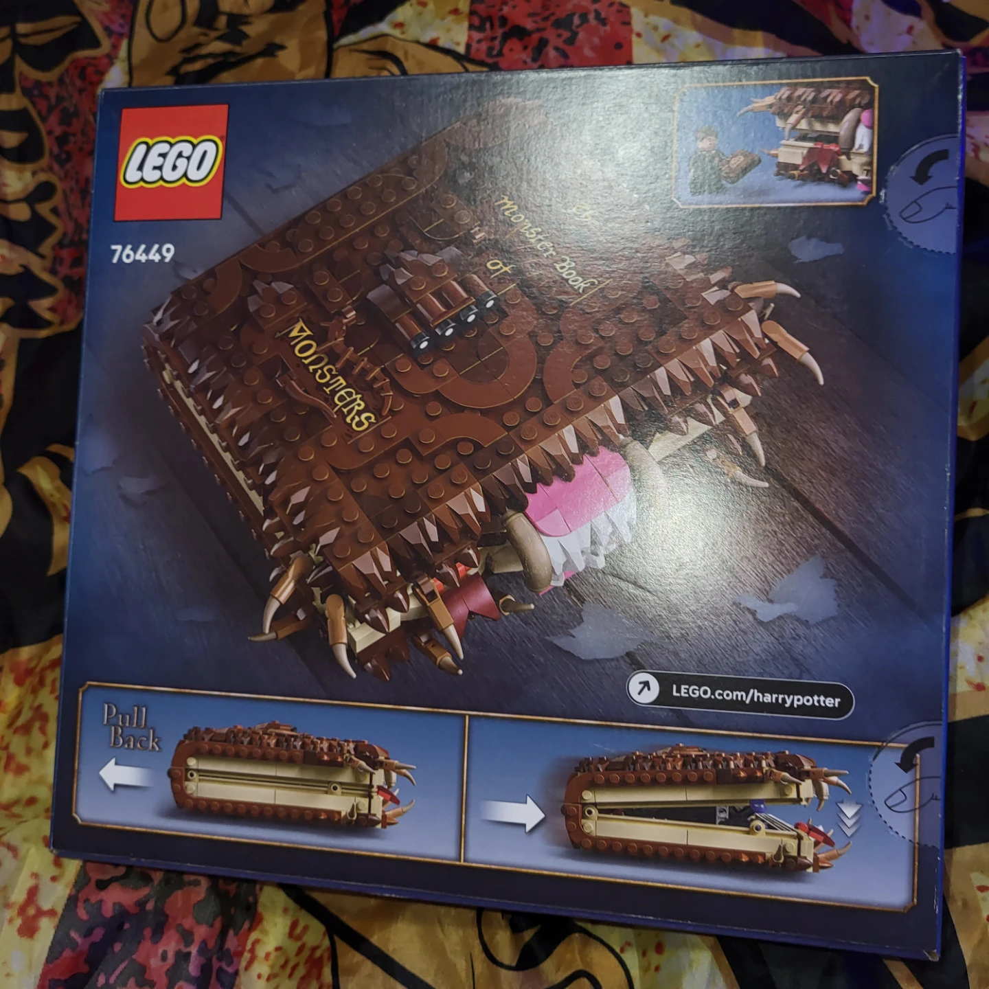 LEGO Harry Potter Chomping Monster Book of Monsters 76449 - photo 2