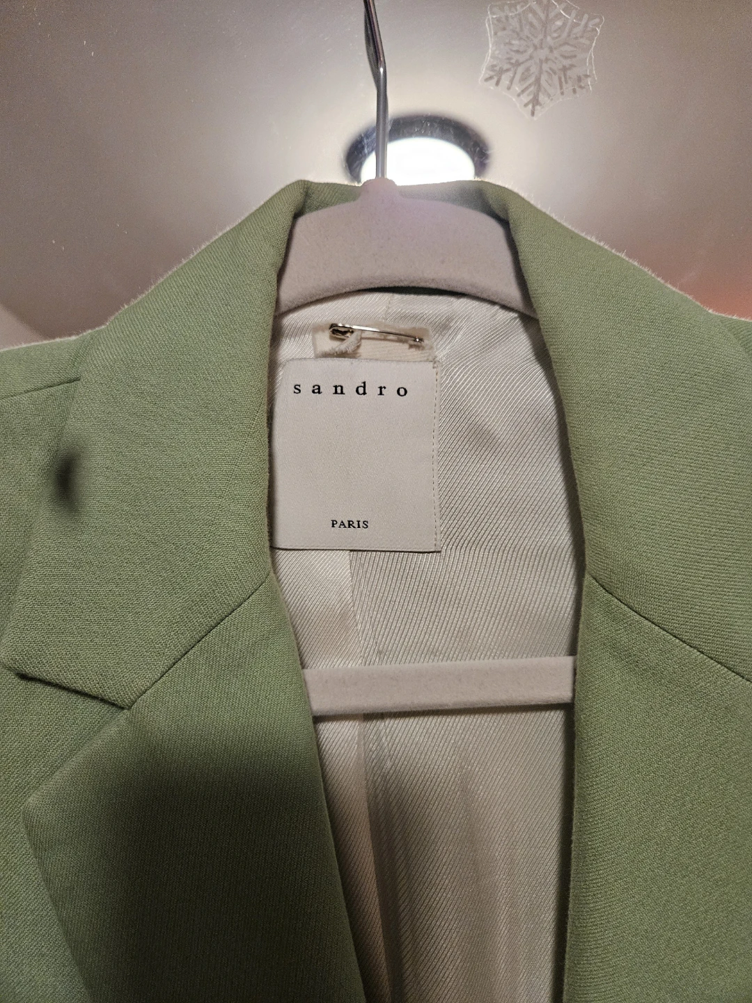 Sandro Paris Green Blazer
