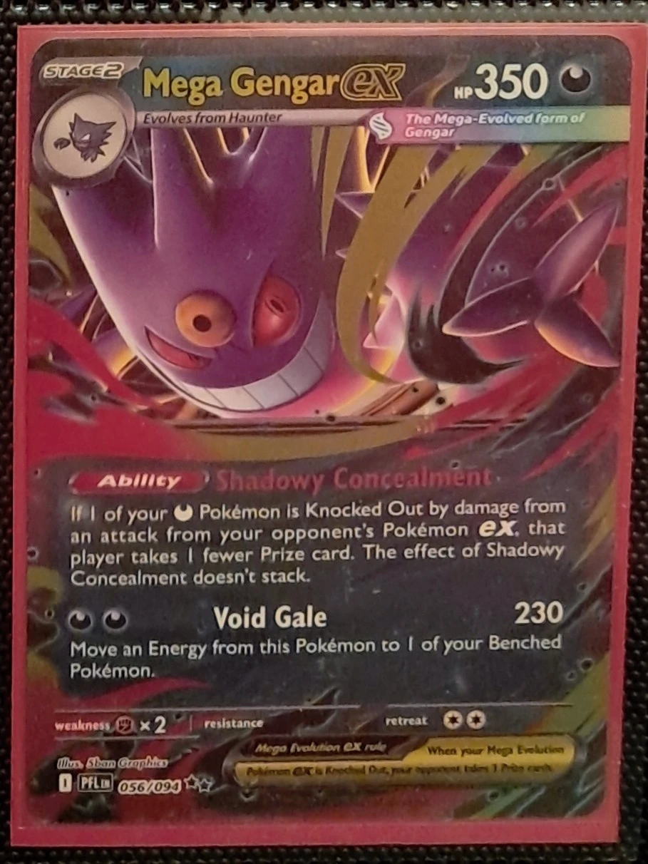 Mega Gengar EX Pokemon Card