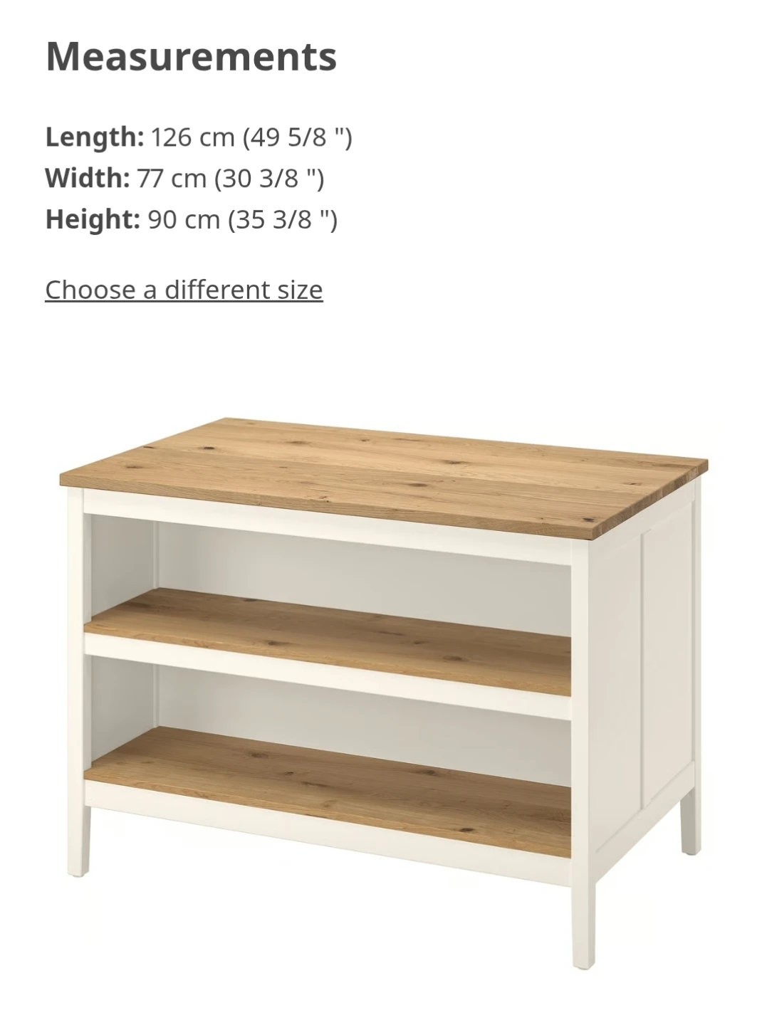 IKEA Kitchen Island + Bar Stools - photo 4