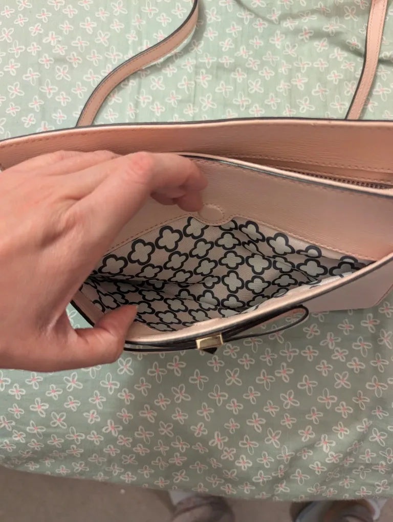 Kate Spade Pink Crossbody Bag image indicator(4)