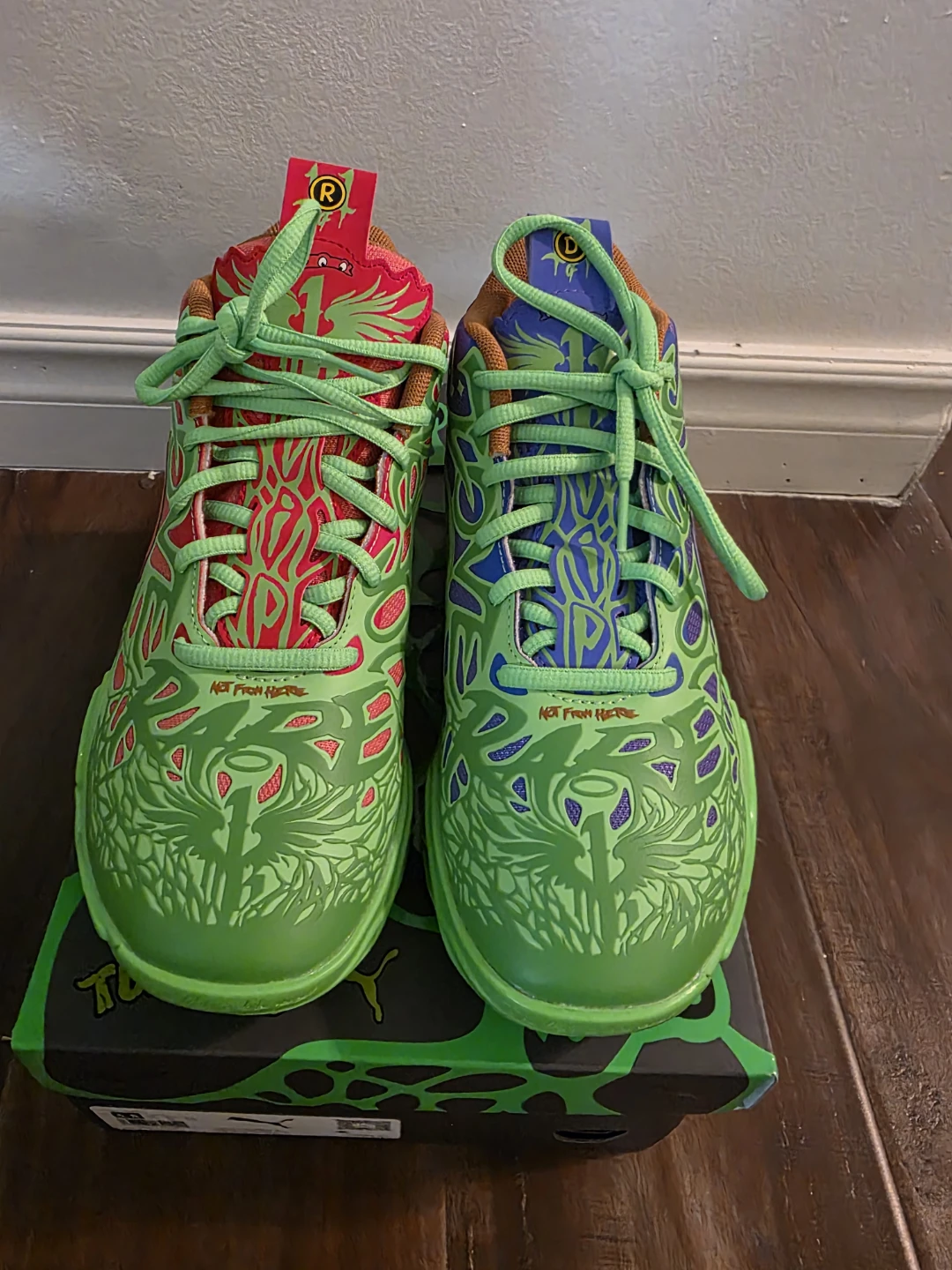 Puma LaMelo Ball MB.03 TMNT Junior Size 4.5 - photo 4