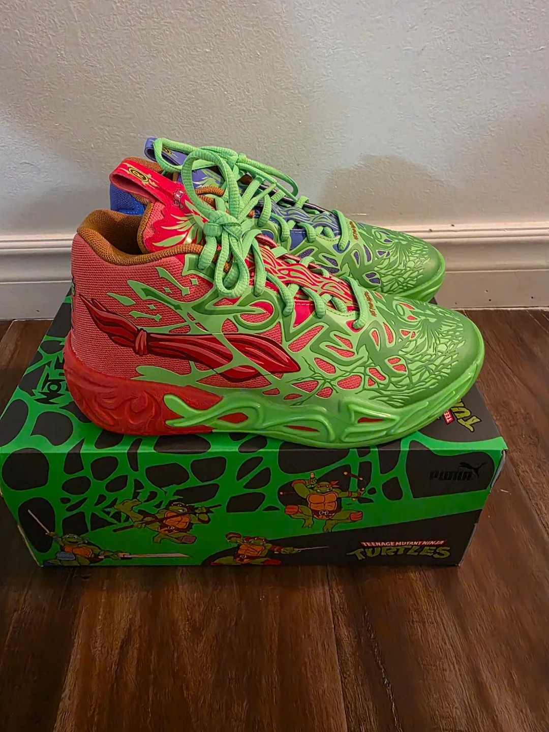 Puma LaMelo Ball MB.03 TMNT Junior Size 4.5 image indicator(5)
